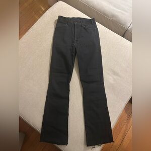 Mother Hustler Jeans (frayed ankle)
